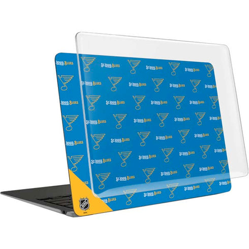 NHL St. Louis Blues Pattern MacBook Air 15in (2023-2025) Case plus Skin
